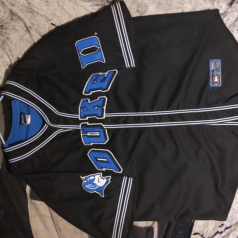 Vintage 90's Duke Blue Devils baseball jersey & t shirt combo
